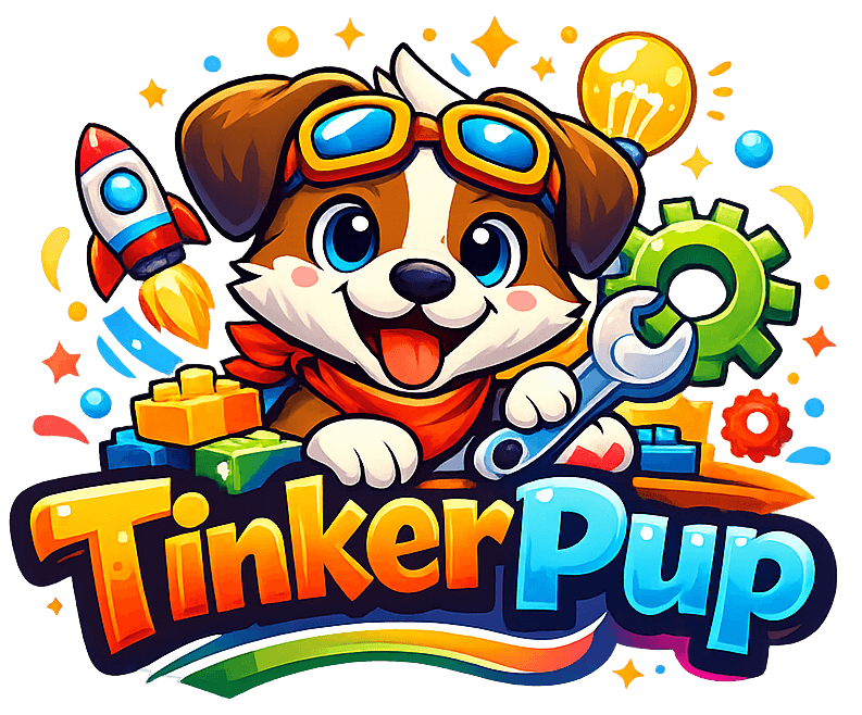 TinkerPup hero logo