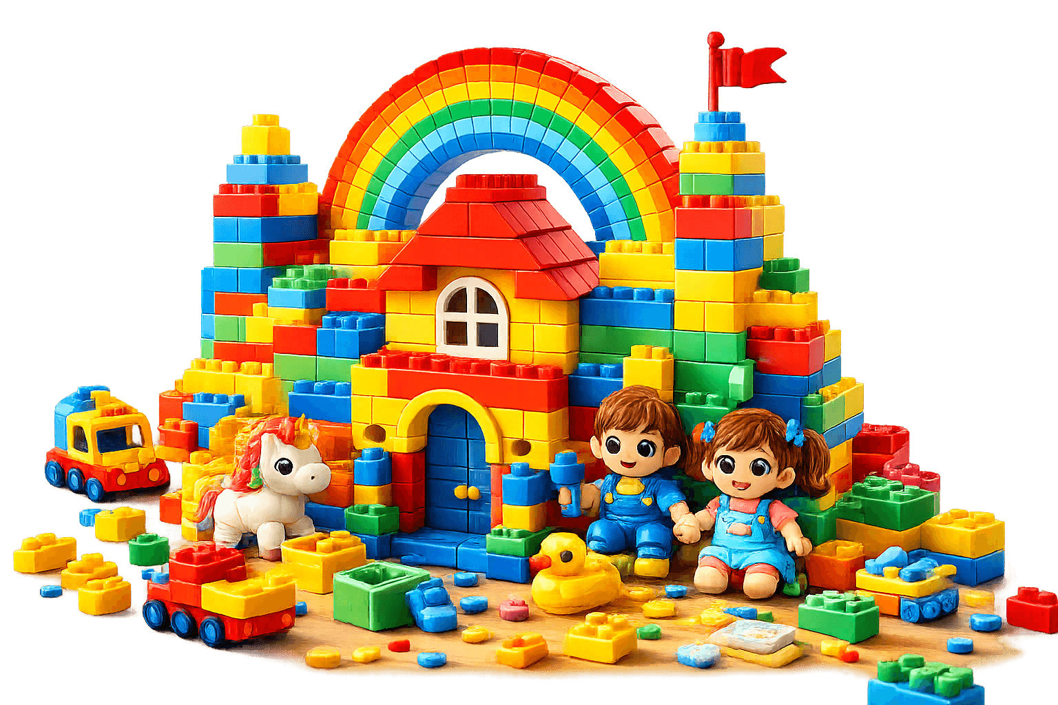 Rainbow Builder Set