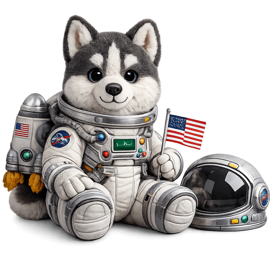 Galaxy Astronaut Plush