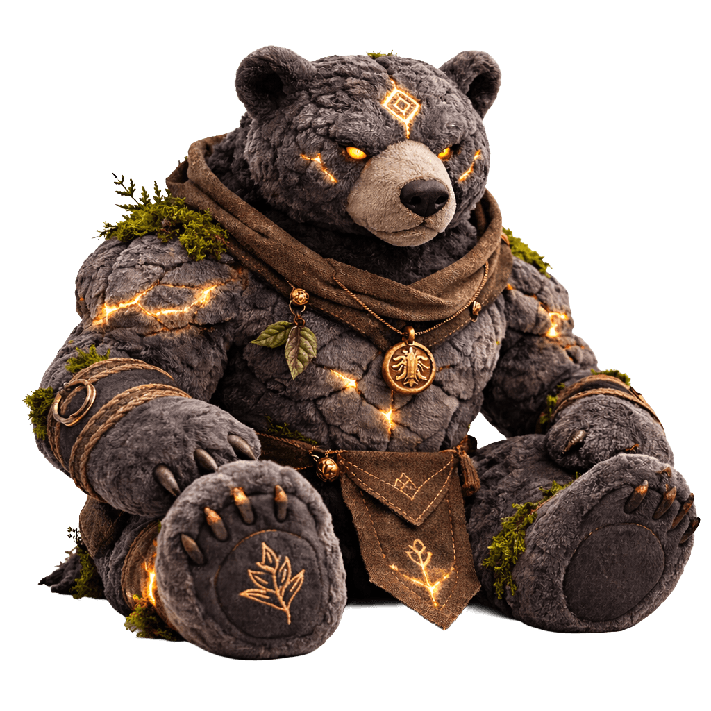 Night Bear Plush